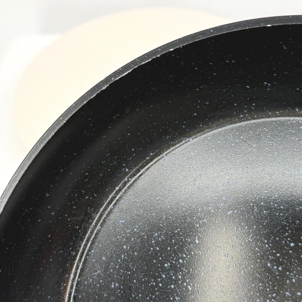 Nuwave 10 Inch Nonstick Frying Pan Skillet Black Silver Handle 96-00